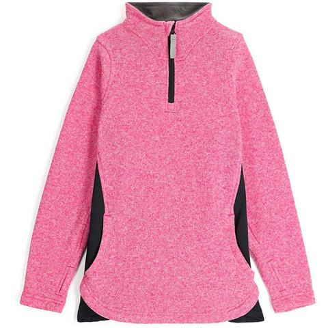 Girl's Spyder Aspire 1/2 Zip Fleece Jacket