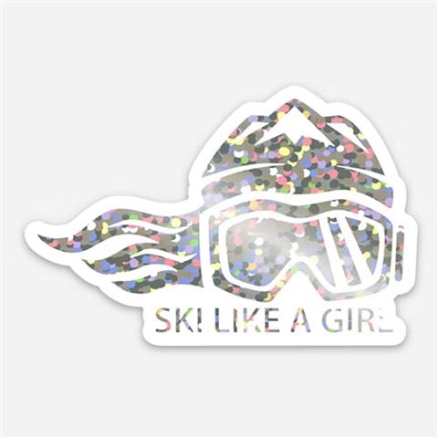 3" Holographic Glitter Sticker