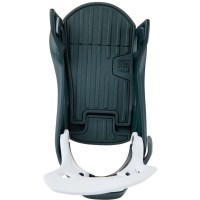 Step On Re:Flex Snowboard Bindings - Deep Emerald / White
