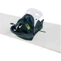 Step On Re:Flex Snowboard Bindings - Deep Emerald / White
