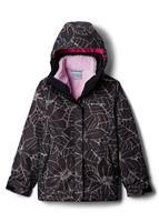 Girls Bugaboo II 3-in-1 Jacket - Black Floral -                                                                                                                                                       