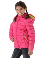 Girls Timeless Down Jacket (Girlfriend/Sharp Lime)