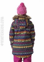 Girls Aubrey Parka Jacket - Figaro Stripe - Burton Girls Aubrey Parka Jacket - winterkids.mom                                                                                                     