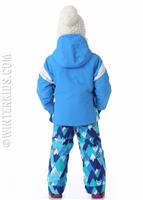 Girls Aria Jacket - Cornflower - Obermeyer Girls Aria Jacket - winterkids.mom                                                                                                          