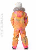 Bitsy Lola Jacket - Morning Sky Bryte B-Gum Print / Bryte Bubblegum - Spyder Bitsy Lola Jacket - winterkids.mom                                                                                                             