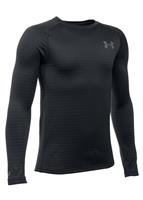 Youth UA Base 2.0 Crew - Black / Graphite - Under Armour Youth UA Base 2.0 Crew - winterkids.mom                                                                                                  