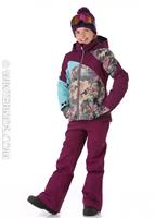 Jr Girls Tabor Jacket - Vera Camo - Obermeyer Girls Tabor Jacket - winterkids.mom                                                                                                         
