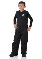 Boys Insulated Everest Snow Bib Pant - Black - Zemu Youth Insulated Snow Everest Bib Pant - winterkids.mom                                                                                           