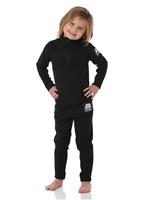 Zemu Apparel Junior Girls Black Fleece Set - Youth