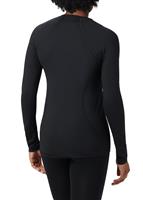 Women's Midweight Stretch Long Sleeve Top - Black - Columbia Womens Midweight Stretch Long Sleeve Top - WinterWomen.com                                                                                   