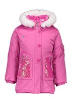 Toddler Girls Sparkle-Girl Jacket - Pinky Promise (19052) - Obermeyer Toddler Girls Sparkle-Girl Jacket - winterkids.mom                                                                                          