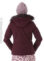 Women's Evanna Down Jacket - Wine-Not (19078) - Obermeyer Womens Evanna Down Jacket - WinterWomen.com                                                                                                 