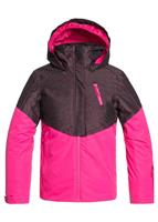 Frozen Flow Girl Jacket - Beetroot Pink - Roxy Frozen Flower Girl Jacket - winterkids.mom                                                                                                       