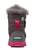 Toddler Whitney Strap Boot - Quarry / Ultra Pink - Sorel Toddler Whitney Strap Boot - winterkids.mom                                                                                                     