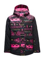 Girls Claire Jacket - Sweater Weather Print - Spyder Girls Claire Jacket - winterkids.mom                                                                                                           