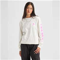 Unisex Elite Long Sleeve T-Shirt - Stout White / Shockwave Pink