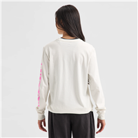 Unisex Elite Long Sleeve T-Shirt - Stout White / Shockwave Pink