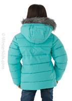 Girls Arctic Blast Jacket - Dolphin / Sea Ice - Columbia Girls Arctic Blast Jacket - winterkids.mom                                                                                                   