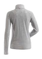 Women's Chloe Underwear Top - Cloud Grey - Nils Chloe Baselayer Top - WinterWomen.com                                                                                                            