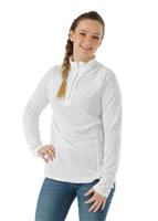 Women's Chloe Underwear Top - White - Nils Chloe Baselayer Top - WinterWomen.com                                                                                                            