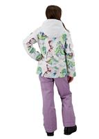 Girls Taja Print Jacket - Uncharted (21136) - Obermeyer Girls Taja Print Jacket - winterkids.mom                                                                                                    