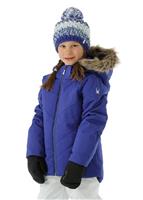 Girls Lola Jacket - Sparkle Blue My Mind - 2122_Spyder_GirlsLolaJacket_CeriseM                                                                                                                   