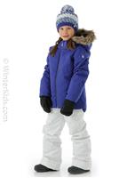 Girls Lola Jacket - Sparkle Blue My Mind - 2122_Spyder_GirlsLolaJacket_CeriseM                                                                                                                   