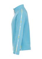 Girls Speed Fleece Zip T-Neck - Bahama Blue - Spyder Girls Speed Fleece Zip T-Neck - winterkids.mom                                                                                                 
