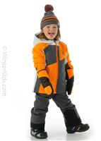 Toddler Ambush Jacket - Novelty Gray - Spyder Toddler Boys Ambush Jacket - winterkids.mom                                                                                                    