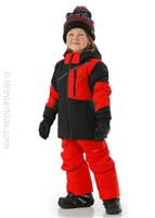 Toddler Boys Challenger Jacket - Black - Spyder Toddler Boys Challenger Jacket - winterkids.mom                                                                                                