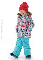 Toddler Girls Lola Jacket - Marbled - Spyder Toddler Girls Lola Jacket - winterkids.mom                                                                                                     