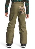 Boys Freedom Insulated Pant - Burnt Olive Green - TNF Boys Freedom Insulated Pant - winterkids.mom                                                                                                      