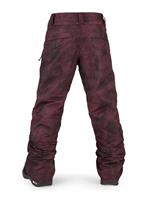 Girls Frochickidee Insulated Pant - Acid Merlot - Volcom Girls Frochickidee Insulated Pant - winterkids.mom                                                                                             