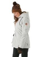 Women's Shrine Insulated Jacket - Sky Grey - Volcom Women's Shrine Insulated Jacket - WinterWomen.com                                                                                              