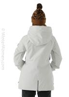 Women's Shrine Insulated Jacket - Sky Grey - Volcom Women's Shrine Insulated Jacket - WinterWomen.com                                                                                              