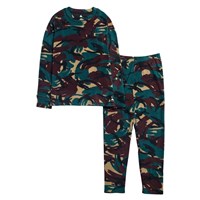 Kids' Fleece Base Layer Set - Seersucker Camo