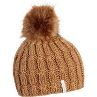 Women's Fifi Merino Wool Pom Beanie - Camel