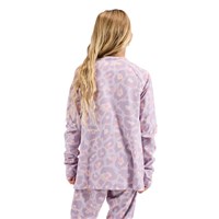 Big Kid's Evolver Base Layer Crewneck - Ocelot Dusk