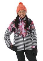 Frozen Flow Girl Jacket - Roxy Frozen Flower Girl Jacket - winterkids.mom                                                                                                       