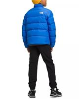 Big Kid's Reversible North Down Jacket - Optic Blue