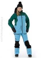 Women's A-Cad Futurelight Jacket - Ethereal Blue / Evergreen / TNF Black - Women's A-Cad Futurelight Jacket - Winterwomen.com                                                                                                    