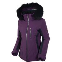 Sunice Rae Jacket with Real Fur - Women's - Blackberry