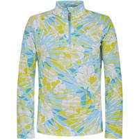 Girls Surface Zip T-Neck - Taxi Island
