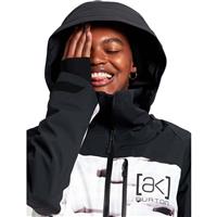 Women's [ak] Gore-Tex 2L Embark Jacket - True Black / Powder Pillows - Women's [ak] GORE_TEX 2L Embark Jacket                                                                                                                