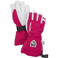Junior Army Leather Heli Ski Jr. Glove - Fuchsia (930)