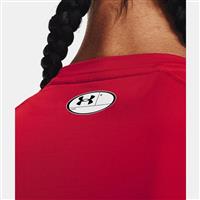 Women's ColdGear Authentics Crew - Red / Black
