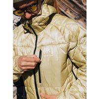 Men's [ak] Baker Hooded Down Jacket - Mushroom