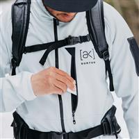 Men's [AK] Helium Power Grid™ Full-Zip Fleece - Gray Cloud