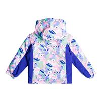 Toddler Girls Snowy Tale Jacket - Bright White Mountains Locals (WBB2)