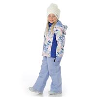 Toddler Girls Snowy Tale Jacket - Bright White Mountains Locals (WBB2)